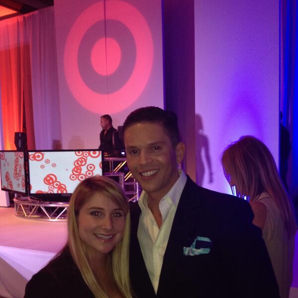 BODENagency's tweet photo. .@LOgongora y @RodnerFigueroa enjoyed the @targetstyle opening reception. Un éxito de fashion show! #MusicMeetsStyle http://t.co/IdvO8ChCOy