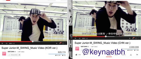 highlymelonated's tweet photo. ##슈퍼주니어M #SWING #WWESpotTheD #SuperJuniorM http://t.co/NS18wOWDHz