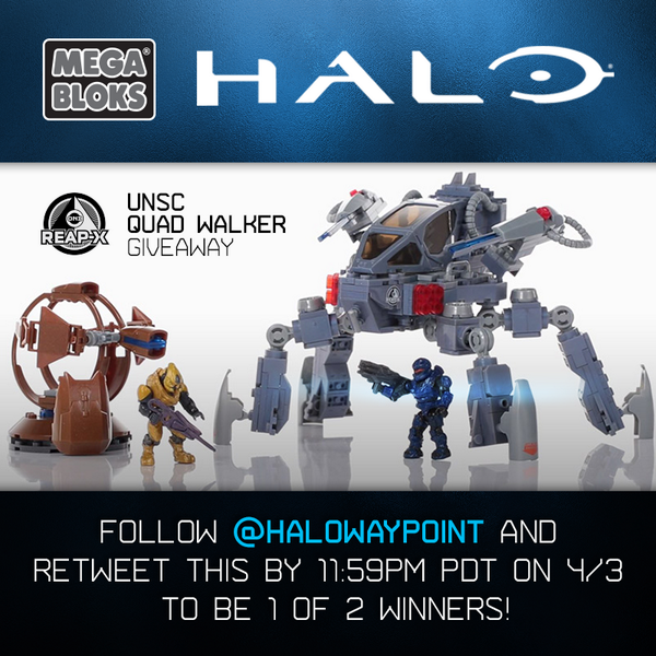 All-new <a href="/MegaBloks/">Mega Bloks</a> Giveaway: Follow and RT this by 11:59PM PDT on 4/3 for a chance to win! aka.ms/fsfrules