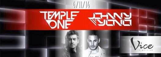 KineticHawaii's tweet photo. Announcing @JohnnyYono  &amp;&amp; @TempleOneMusic at vice April 11th ! (: http://t.co/m5LnTsbapl