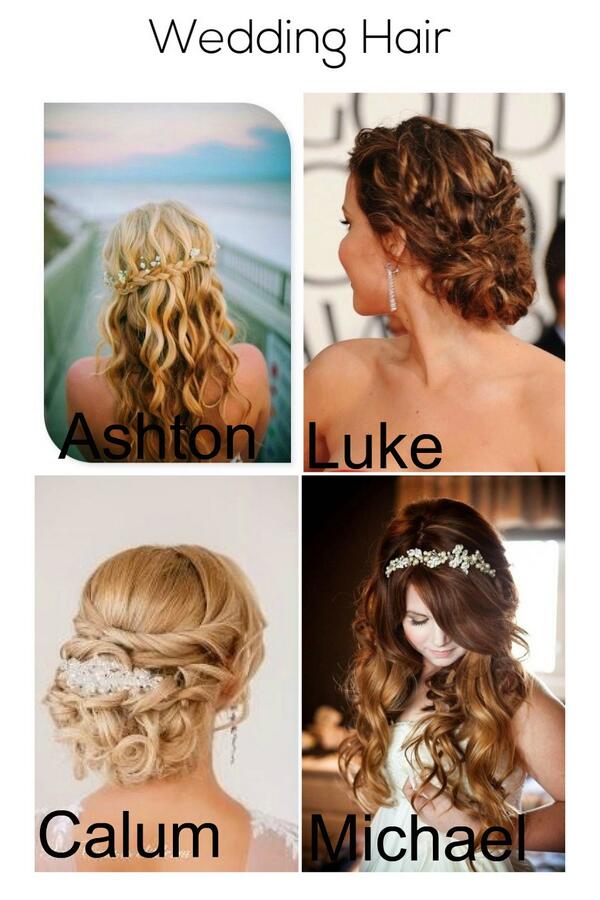 1DPreferenc3s's tweet photo. Your Wedding Hair #5SecondsofSummer #5SOSPreferences #5SOSImagines http://t.co/EdkMa5c9DJ