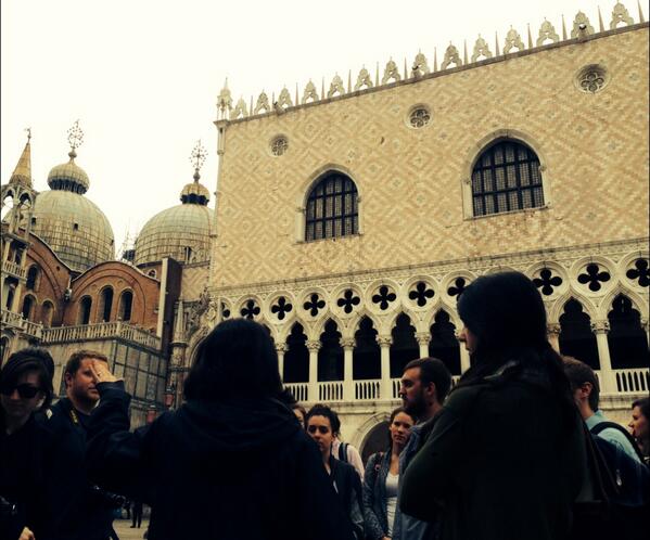 nwault's tweet image. Piazza San Marco #Venice #clemsonarchitecture #tigersingenoa #clemson