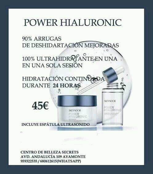 CentroSecrets's tweet image. Ultra hidratacion 24h
Elimina arrugas de deshidrtacion
Resultados desde la primera sesión