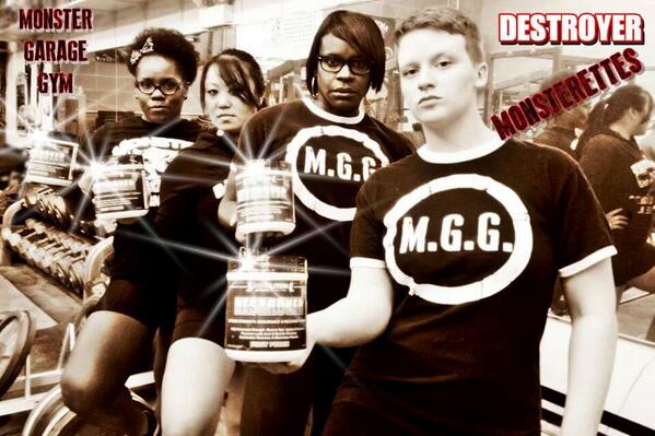 DemolitionSN's tweet image. Check out the #Monsterettes of Monster Garage Gym with their Destroyer! Order Yours Here: DemolitionSportsNutrition.com