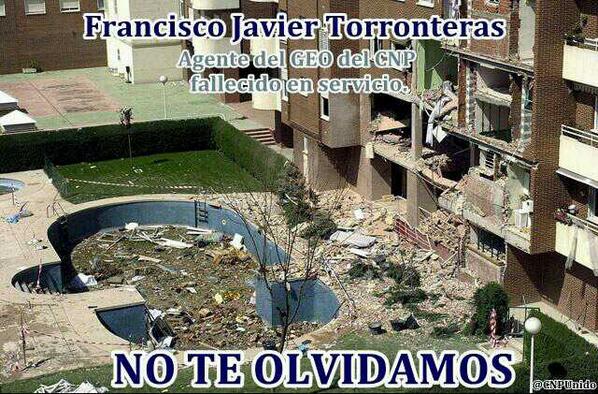 CNPUnido's tweet photo. 10 años con Torronteras. #NoTeOlvidamos #OrgulloGEO #OrgulloCNP http://t.co/KA8IgMT2Ly
