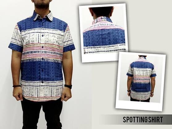 Spotting Shirt by Nosta. Kemeja keren buat loe yg keren! Go order 'em! Sikaaat bro! #NOSTA