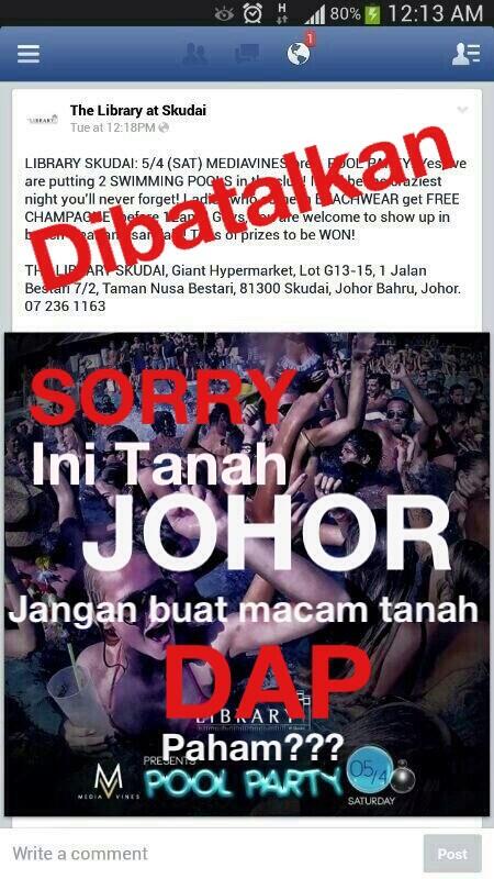 Jgan Rosakkan Tanah Johor!
