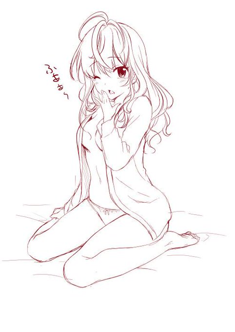 寝起き志希ちゃんらくがき 