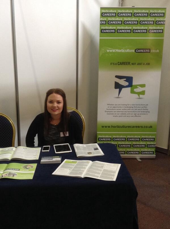 We're at #INSCAPE today come and see Ellie to find out about exclusive show offers to advertise your vacancies