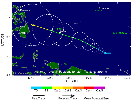Tropical Storm Activity Report - North Western Pacific Ocean - Tropical depression (05W) tinyurl.com/p82pp7w