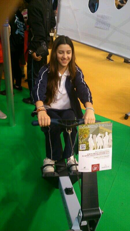 Educasalon's tweet photo. ¡¡Acercate a nuestro stand y animate a probar nuestro ergómetro!! #SalónUS http://t.co/tYlV3ASQLD
