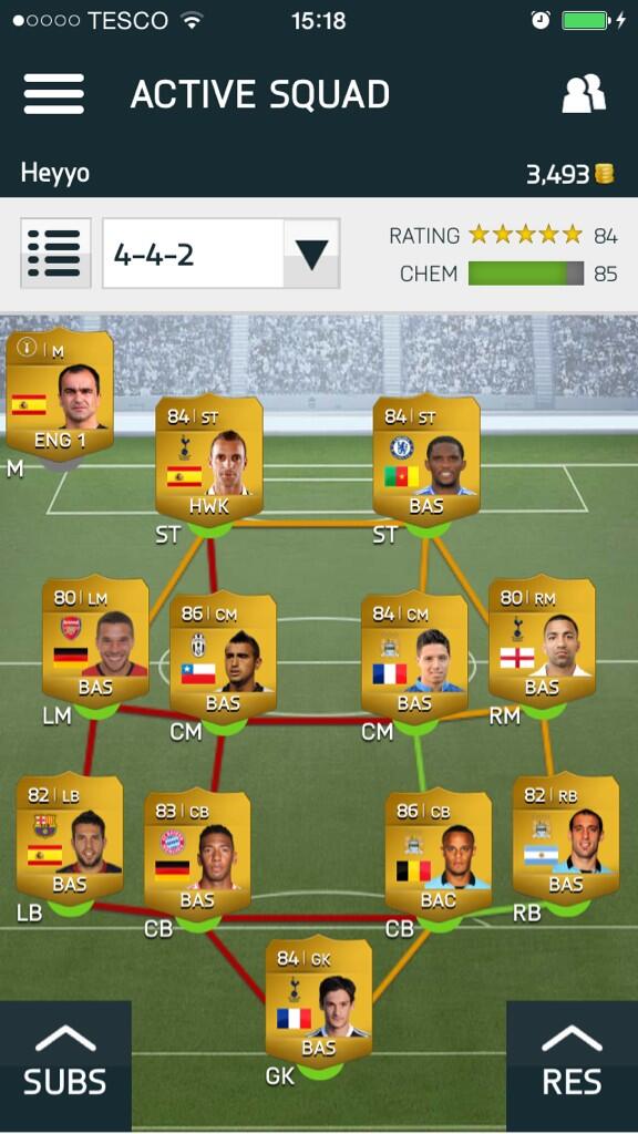 FVENOMZz's tweet photo. Look at that team that's mine aha http://t.co/4A2ZVYP1d5