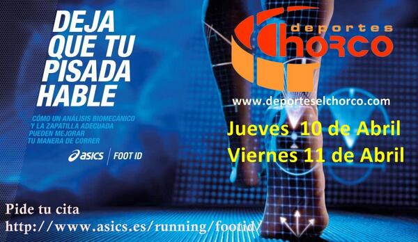 deporteschorco's tweet image. @ASICSesp  #asics foot it en #leonesp en @deporteschoco pide tu cita en asics.es/running/footid/