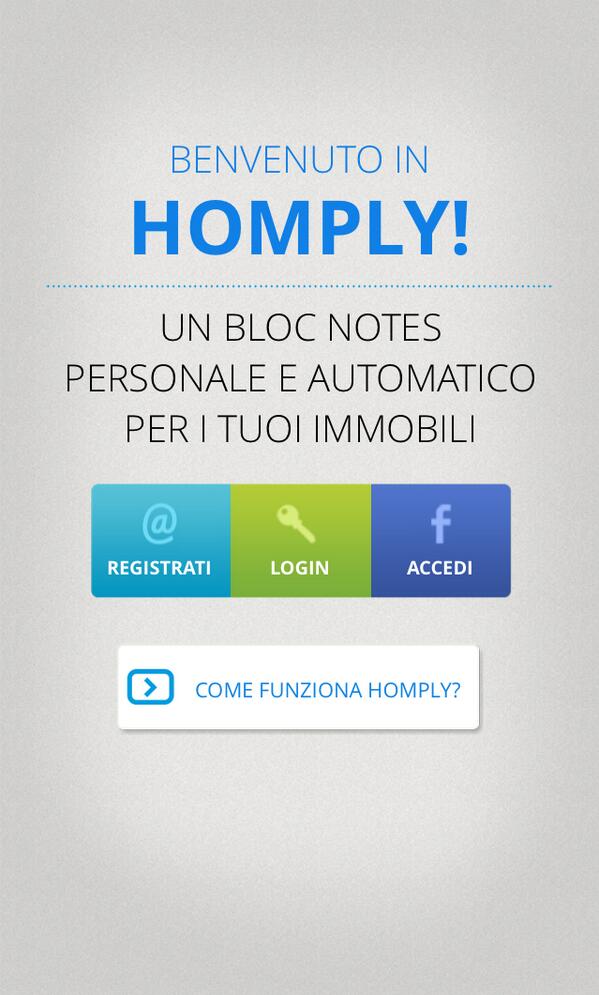 homply's tweet photo. Homply rilascia l'app su iOS e Android per Smartphone e Tablet
@RiccardoLuna @KarenNahum @lucatremolada http://t.co/bLXxXO3uRm
