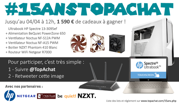 TopAchat tweet picture