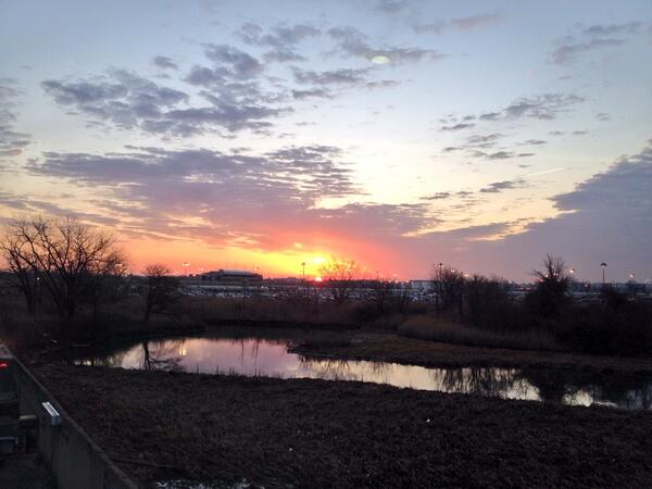 Another beautiful sunrise at #jfk.