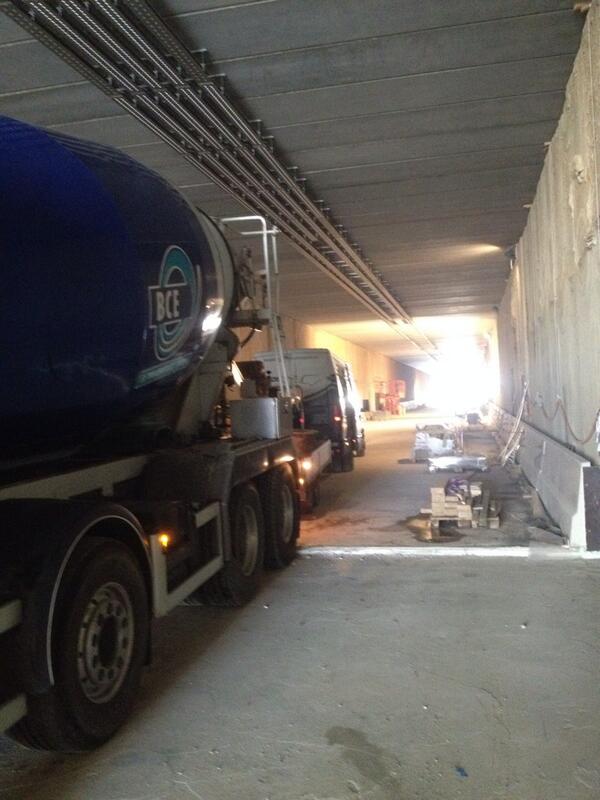 #rk licht aan het eind van de tunnel.#bam