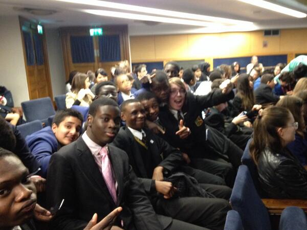 mather_andy's tweet photo. @Debate_Mate Archbishop Tenisons represent!!! Lots of kudos to the best kids ever! #DBDMC2014 http://t.co/blnmQOYipX