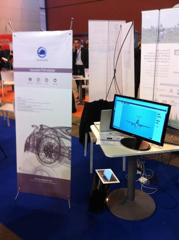 docdoku's tweet image. En direct d&apos;Agen #TechnoDay pour la présentation de notre solution PLM innovante #DocDokuPLM @AerospaceValley
