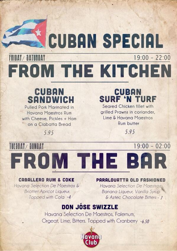 studio2bar's tweet image. Last chance this weekend to grab one of our cuban inspired specials! #griledcheese