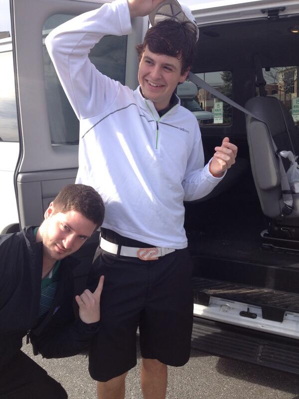 The boys are ready for Hersey #SUMG #nicebelt