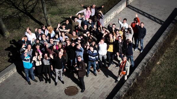 Bankuaugstskola's tweet photo. 50 studenti, 19 pasniedzēji, 9 valstis un 2 ļoti aizraujošas nedēļas. Tas ir IP projekts #DaSBuG2014 @Bankuaugstskola http://t.co/Yj8kwfpUuH