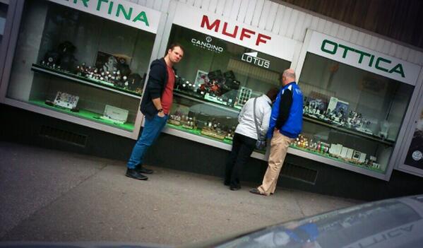 Another show done, time for Me, Irene and Phillip to go shopping for Muff...