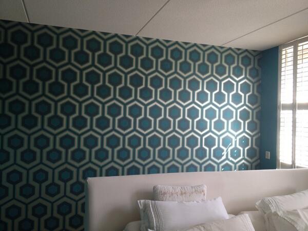 behangster's tweet photo. Mooi behang geplakt van @Cole_And_Son http://t.co/zM3okbRCAd
