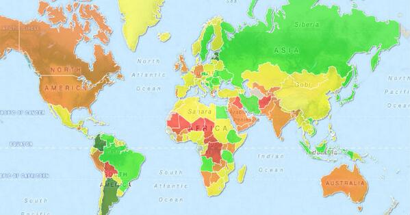 Mapa ubica a las mujeres más sexys del mundo BkTbaCrCEAAnPap