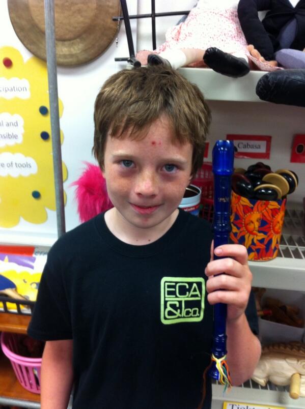 Congrats to another recorder karate black belt!
