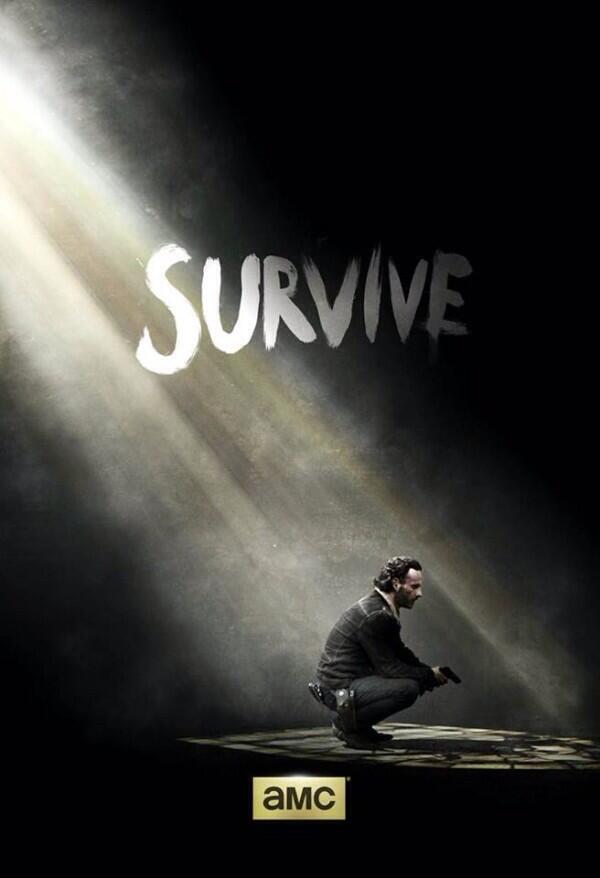 TWD_Pride's tweet image. Season 5 poster! 💀🔫