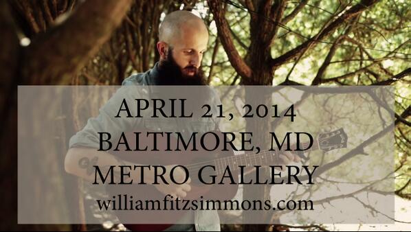 Retweet to WIN a pair of tickets for the 4/21 show in Baltimore at <a href="/MetroGallery/">Metro Baltimore</a> or get tix at bit.ly/1e4YIss