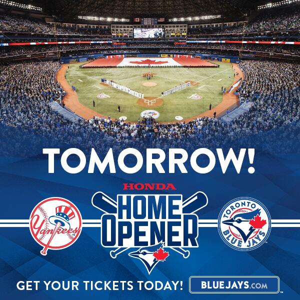 Toronto Blue Jays on X: HAPPY #OPENINGDAY! HAPPY #OPENINGDAY! HAPPY  #OPENINGDAY! HAPPY #OPENINGDAY! HAPPY #OPENINGDAY! HAPPY #OPENINGDAY! HAPPY  #OPENINGDAY! HAPPY #OPENINGDAY! HAPPY #OPENINGDAY! HAPPY #OPENINGDAY! HAPPY  #OPENINGDAY! HAPPY #OPENINGDAY