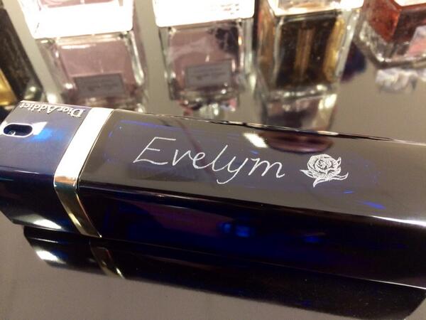dior lipstick engraving