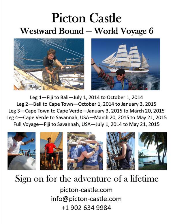 This is how it began: A lifechanging adventure. Now, I'm in #Anguilla with our own #SailingAdventures! @picton_castle