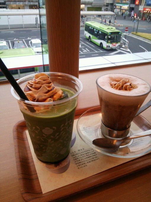 ママとお茶した♪今週ひまちんだたけど来週からお仕事忙しくなるよ\(&acute;&omega;` )/ http://t.co/3pr5rEK12t