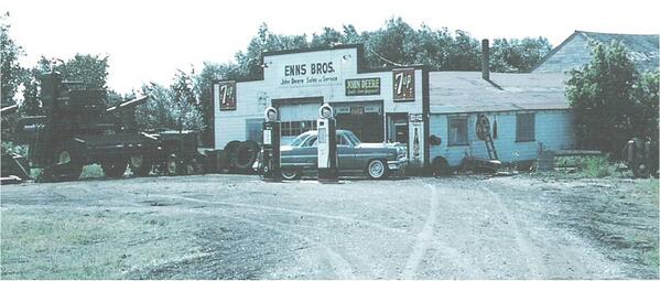 The original Enns Brothers location in Sanford. #JohnDeere #throwbackthursday