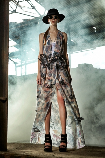 Happy Thursday! Spring is in the air and so is this dreamy butterfly print. Make a statement this season. #SS14