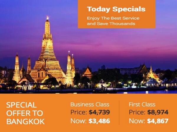 IFlyFirstClass1's tweet image. Check out our current Bangkok deal ! #iflyfirstclass