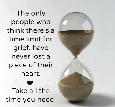 “@ARHospice: It can never be said enough that there is no time limit for #grief. ”