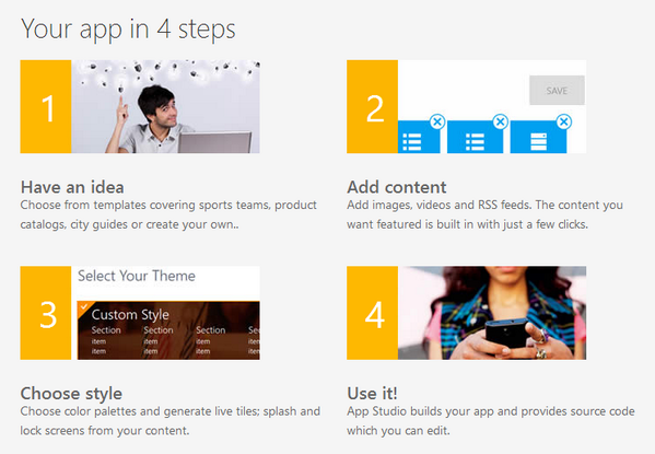 mixen's tweet photo. Windows App Studio помогает быстро создавать приложения для Windows и WP #ruwp8 #ruwin8 http://t.co/Ye5QjDDC1A http://t.co/sqSG3E7FYc