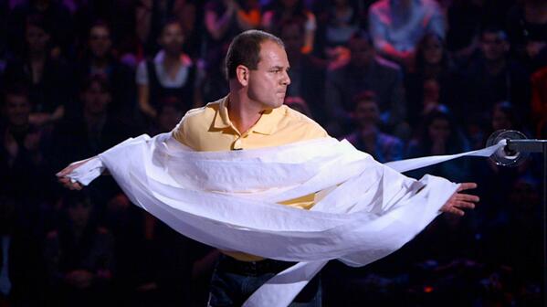 It is time for a #throwbackthursday to Season 1! Can you write a meme for this #MinuteToWinIt moment?