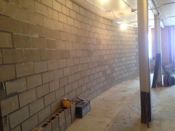 Sneak peek of the new locker room progress.... #panthertrain @schwabwrestling
