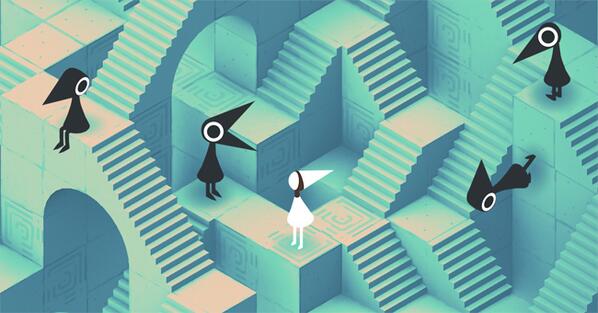AppStore's tweet photo. Seeing isn't enough. You have to play it to believe it. #MonumentValley http://t.co/MlcmDGY7iq http://t.co/oblEVXeQMk