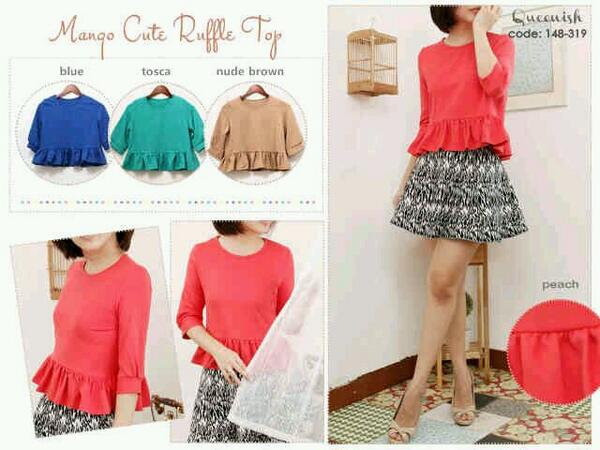 148318-mango cute ruffle top IDR 66k ress 62k <a href="/TheHungerGames/">The Hunger Games</a> <a href="/fjbbgr/">Jual Beli Bogor</a> <a href="/mr_iklan/">mr. Iklan</a>