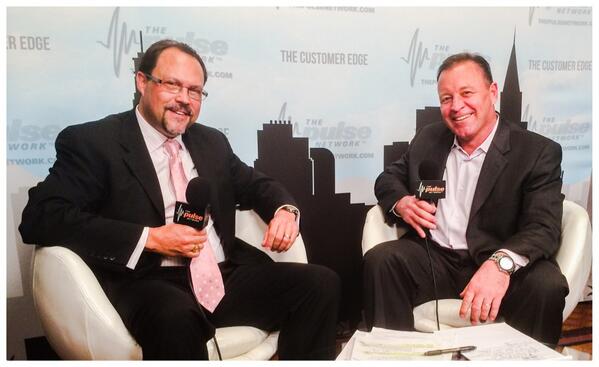 William_Newman's tweet image. Me and @ButchStearns ready for 1:1 on the @CustEdge &amp;gt; talking CIO v CMO leadership #CRM2014