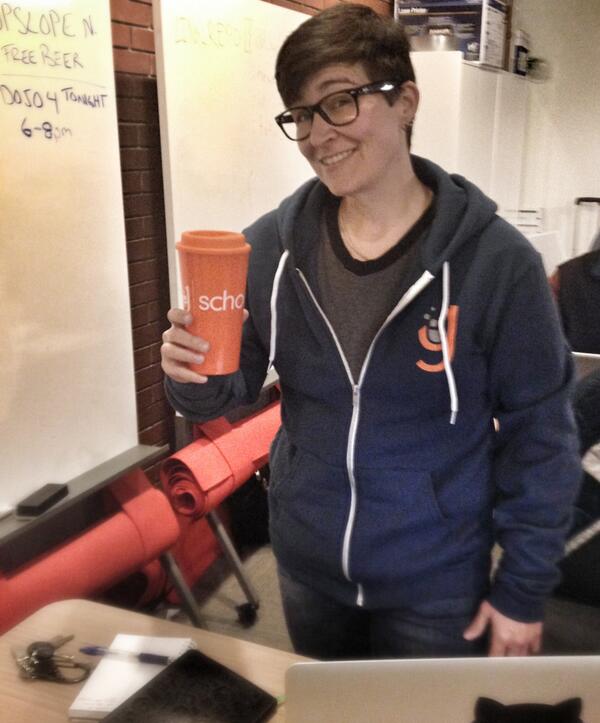 SimplyAubs's tweet image. I love all the @gSchool swag! :) #learningruby