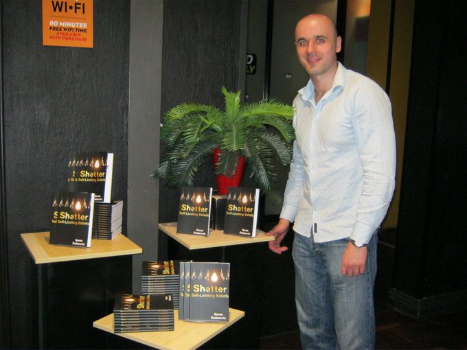 Thank you to all those that came to the book launch last night. It was awesome. http://t.co/kVgZYfR1