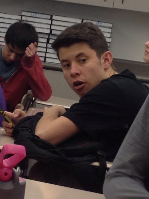 StocktonGay's tweet photo. Guys I'm serious I'm gay. Stop saying in straight. @Stockton_Drama http://t.co/PpL8q3QAHN