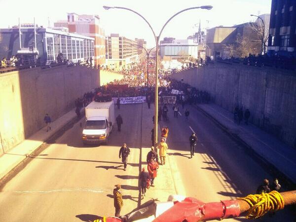 Pas mal de monde à #manif3avril !